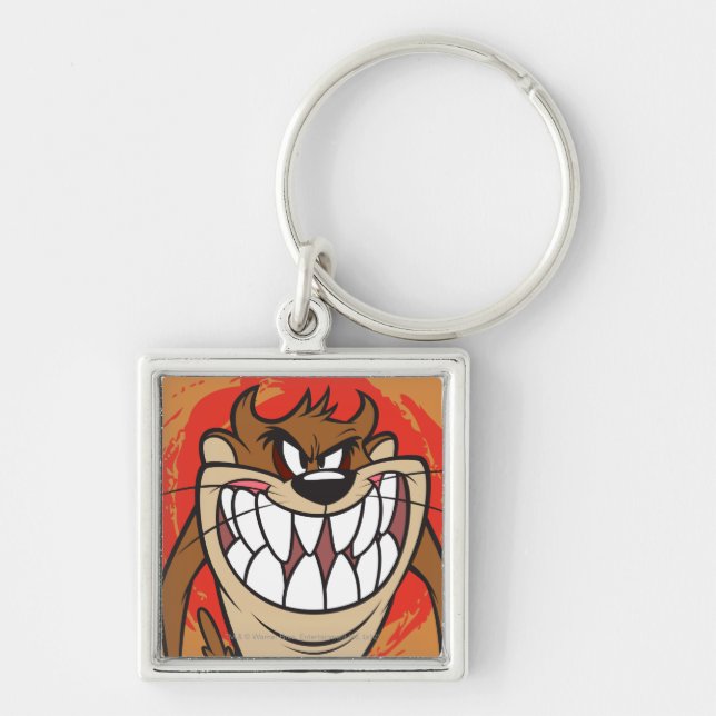 Large Grin TAZ™ Keychain (Front)