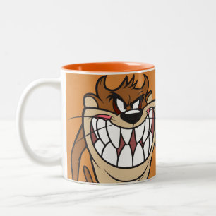 Large Grin TAZ™ Two-Tone Coffee Mug