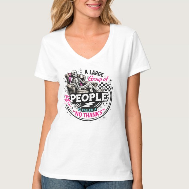 Large Group of people  T-Shirt (Front)