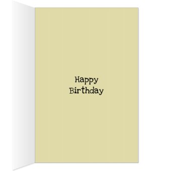 Large Happy 25th Birthday Card 