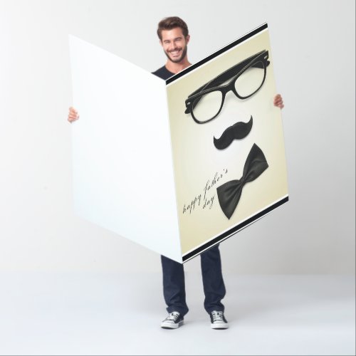 Large Happy Fathers Day Card _ That Mustache
