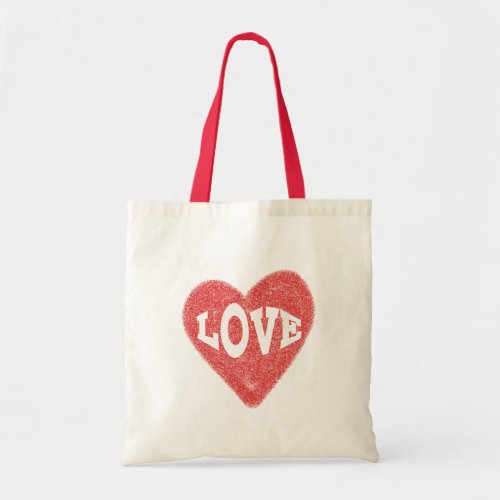Large heart design for everyday use as a bag