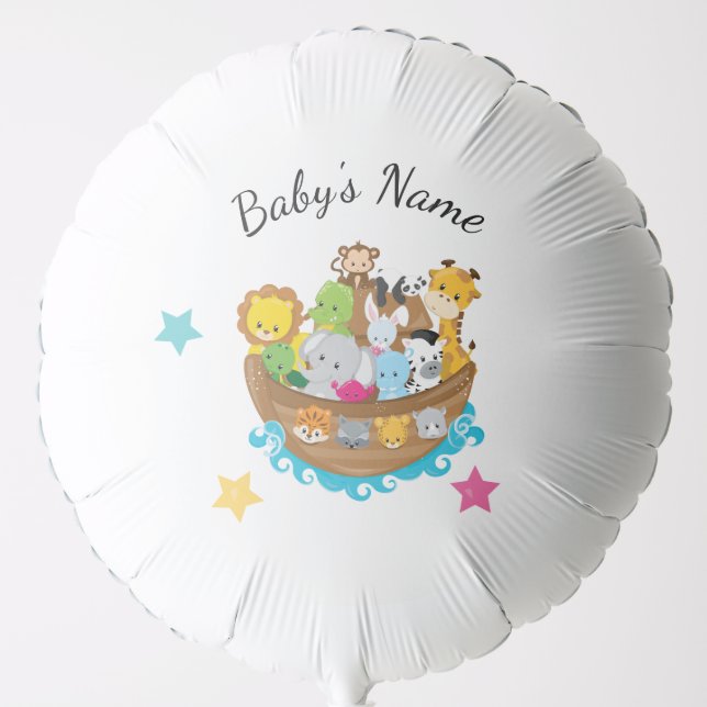 Large Helium Balloon Noah's Ark (Front)