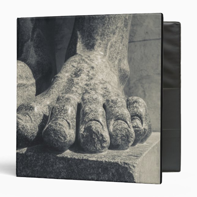 Large Hermitage building, sculpture foot Binder (Front/Inside)