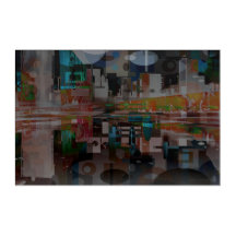 (Large) II C.E. city expanse digital abstract
