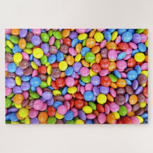 Large Impossible Puzzles with Colorful Sweets