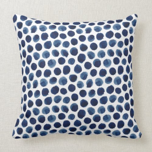 large blue throw pillows