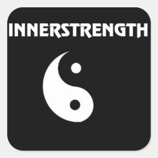 Large INNERSTRENGTH Stikker Square Sticker