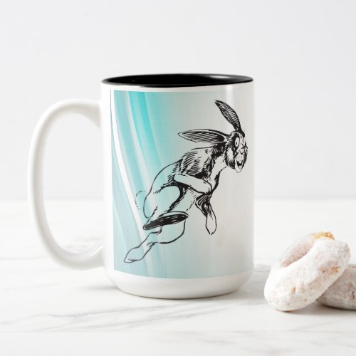 Large Jack Rabbit Coffee Mug