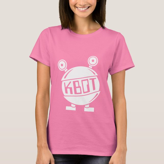 Large KBOT logo on Womens T-Shirt (Front)