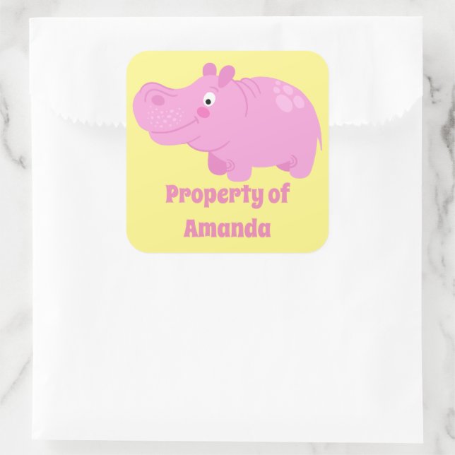 Large Labels Stickers for Girl (Bag)