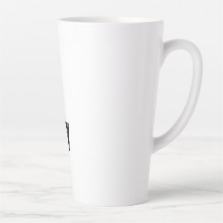 Large Latte Mug with Christian writing