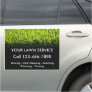 Large Lawn Service Advertising Car Magnet Template