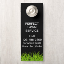 Large Lawn Service Promotional Door Hanger Large Lawn Service Promotional Door Hanger