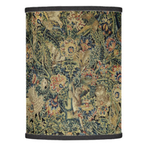 Large Leaf Verdure & Animals Renaissance Tapestry Lamp Shade