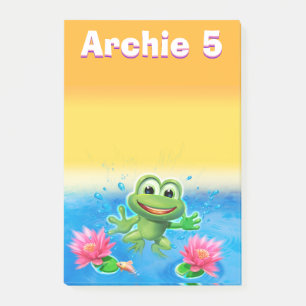 Large Leaping Frog Custom Note block