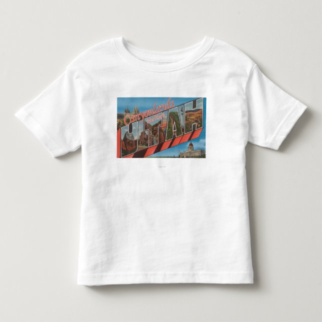 Large Letter Scenes - Canyonlands Nat'l Park, UT Toddler T-shirt (Front)