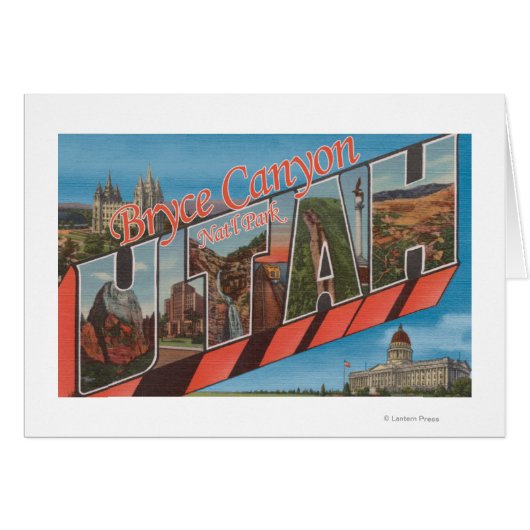 Large Letter Scenes Cards (Front Horizontal)