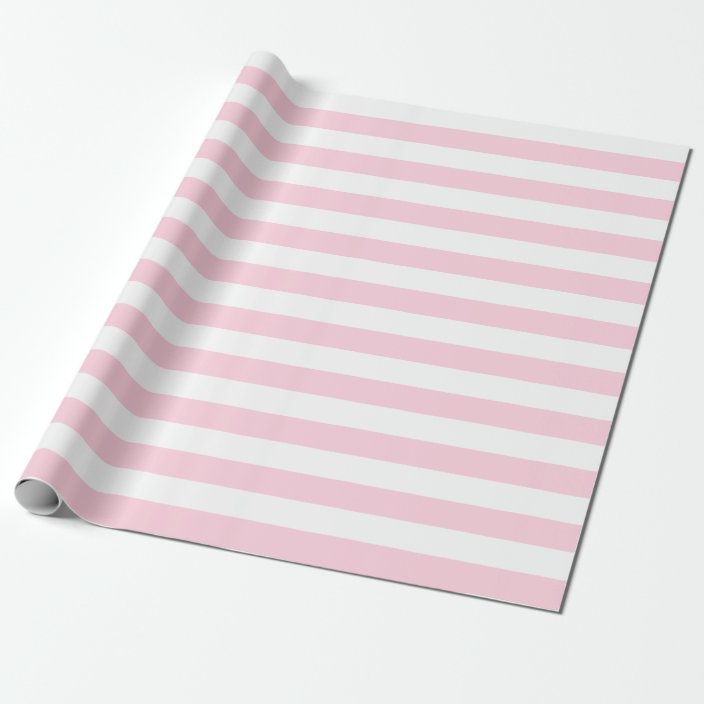 pink and white striped wrapping paper