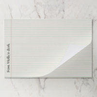 Extra-Large Weekly To-Do List - Coffee Ring Design Paper Pad