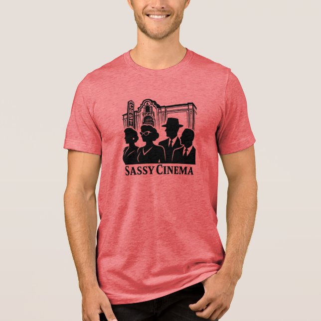 Large Logo Castro - more options Tri-Blend Shirt (Front)
