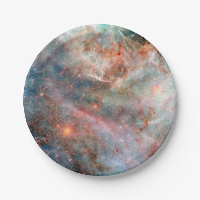 Large Magellanic Cloud Paper Plates (Front)