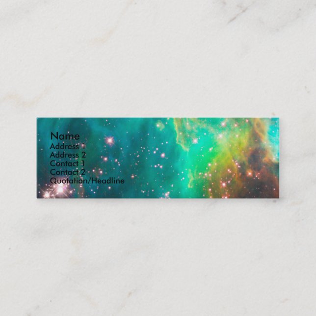 Large Magellanic Cloud Profile Card (Front)