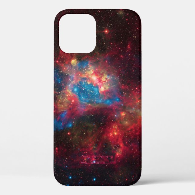 Large Magellanic Cloud Superbubble in nebula N44 Case-Mate iPhone Case (Back)