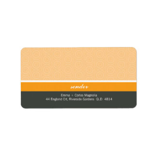 LARGE MAILING LABELS :: PEACE 6 L