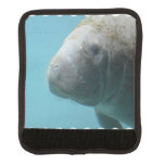 Large Manatee Underwater Luggage Handle Wrap