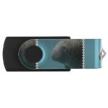 Large Manatee Underwater USB Flash Drive