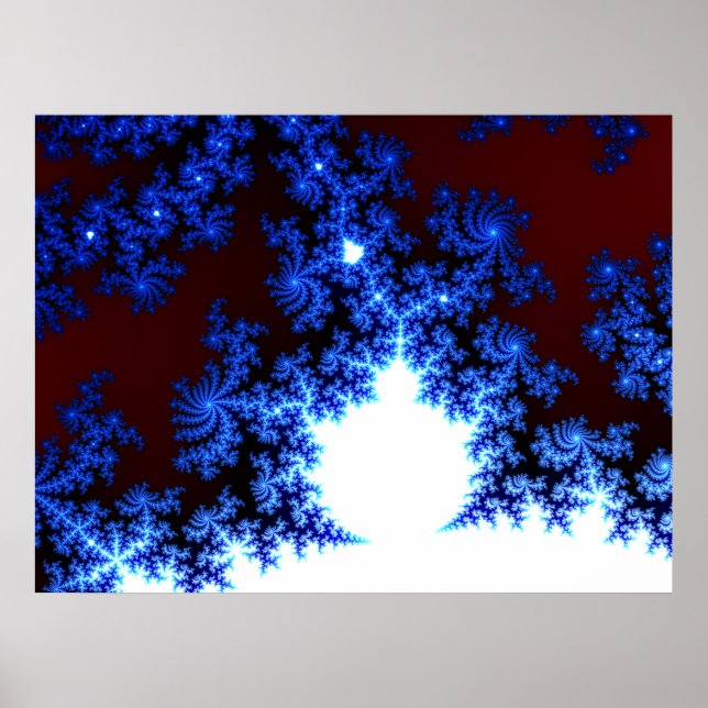 Large Mandelbrot Fractal Poster (Front)