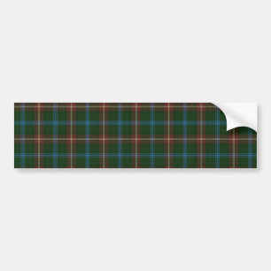 Large Manitoba tartan Bumper Sticker