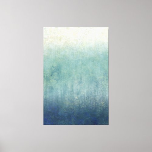 Large Minimalist Abstract Seascape Canvas Print
