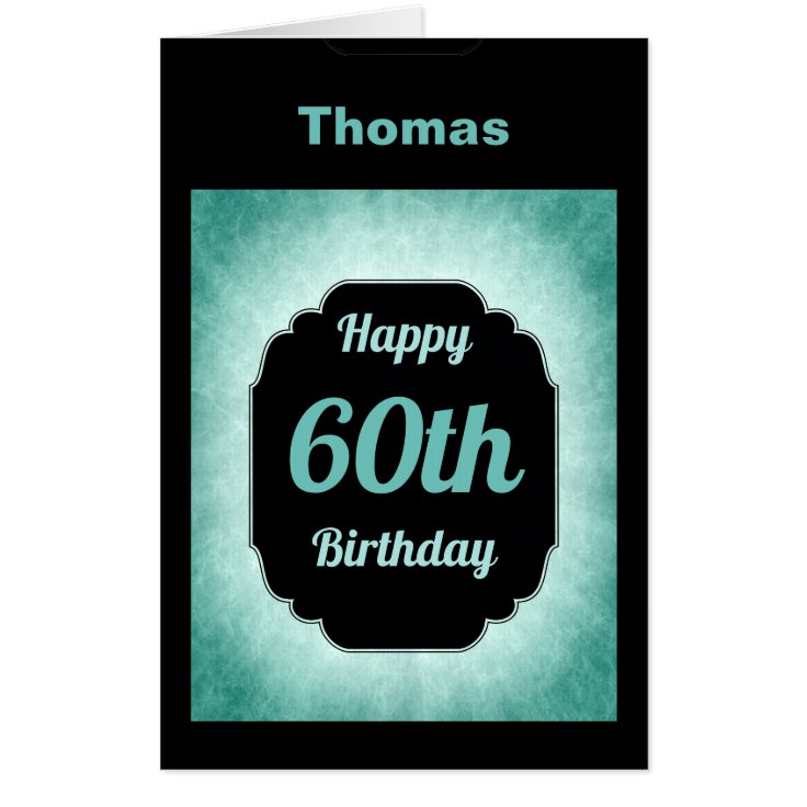 Large modern Add name 50th Birthday Card | Zazzle