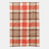 Kitchen Towel Set - Farmhouse Country Towels for Drying Hands or Dishes -  Tan