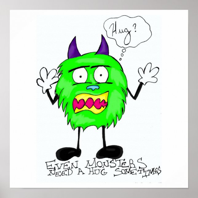 Large Monster Poster (Front)