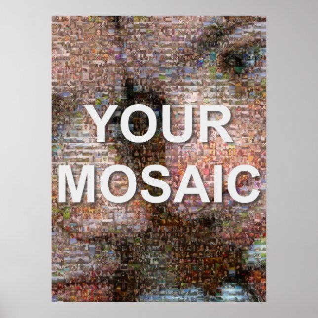 Large mosaic (portrait) poster (Front)