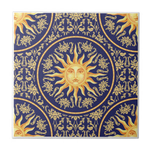 Large Motif Ceramic Tile