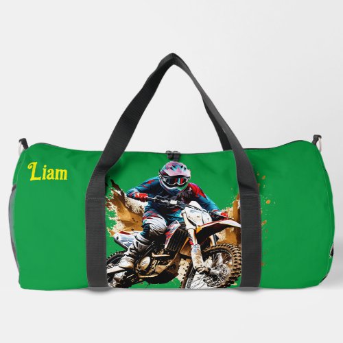 Large Motocross Duffle Bag