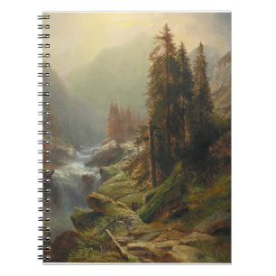 Large Mountain Landscape – Albert Zimmermann Notebook