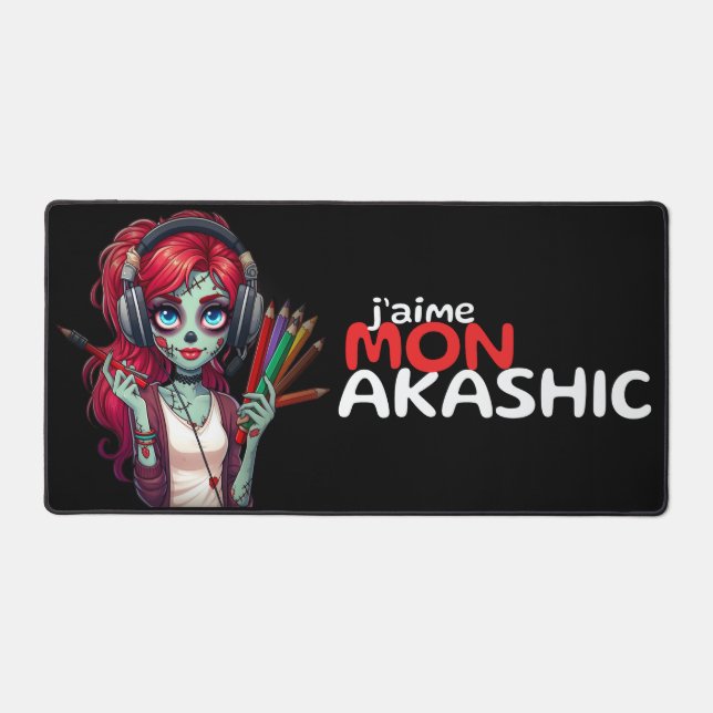 Large Mouse Carpet | Zombie ElodieRech Desk Mat (Front)