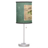 Large Mouth Bass Fishing Lake Cabin Decor Blue Table Lamp (Left)