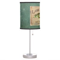 Large Mouth Bass Fishing Lake Cabin Decor Blue Table Lamp