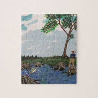 Large Mouth Bass Jigsaw Puzzle