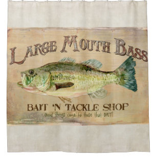 New Large Mouth Bass Fishing Bath Beach Pool Gift Towel Lake Fish Fisherman USA