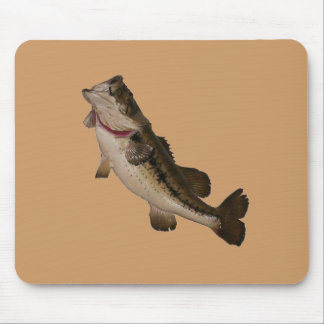 Large Mouth  Bass Mouse Pad
