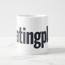 Large mug with Meatingplace logo
