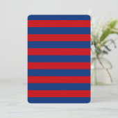 Large Nautical Theme Horizontal Stripes (Standing Front)