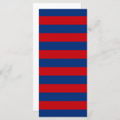 Large Nautical Theme Horizontal Stripes (Front/Back)